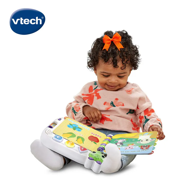 【Vtech】 寶寶啟蒙探索學習書｜玩具書 翻翻書 音樂書 英文童謠-細節圖5