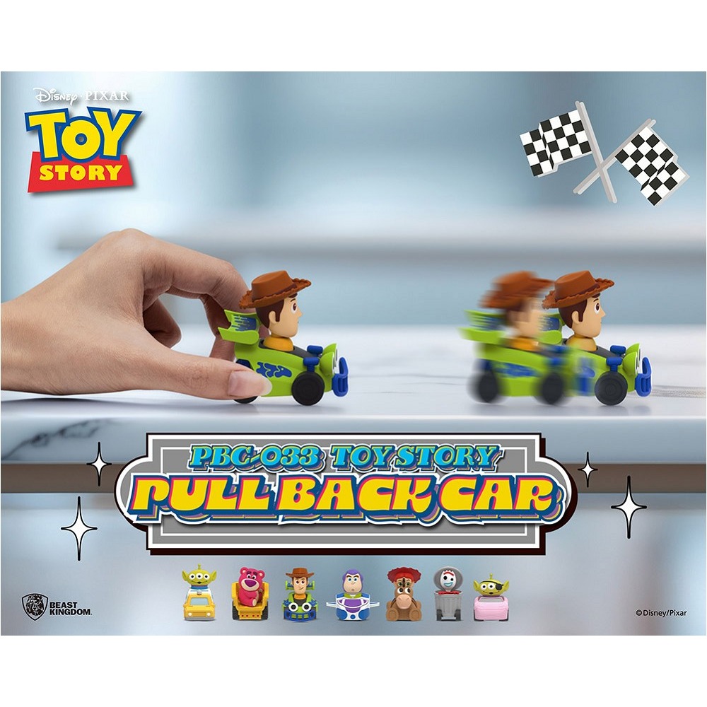 【野獸國】PBC-033 玩具總動員 迴力車 盲盒套組 (6入)-細節圖3
