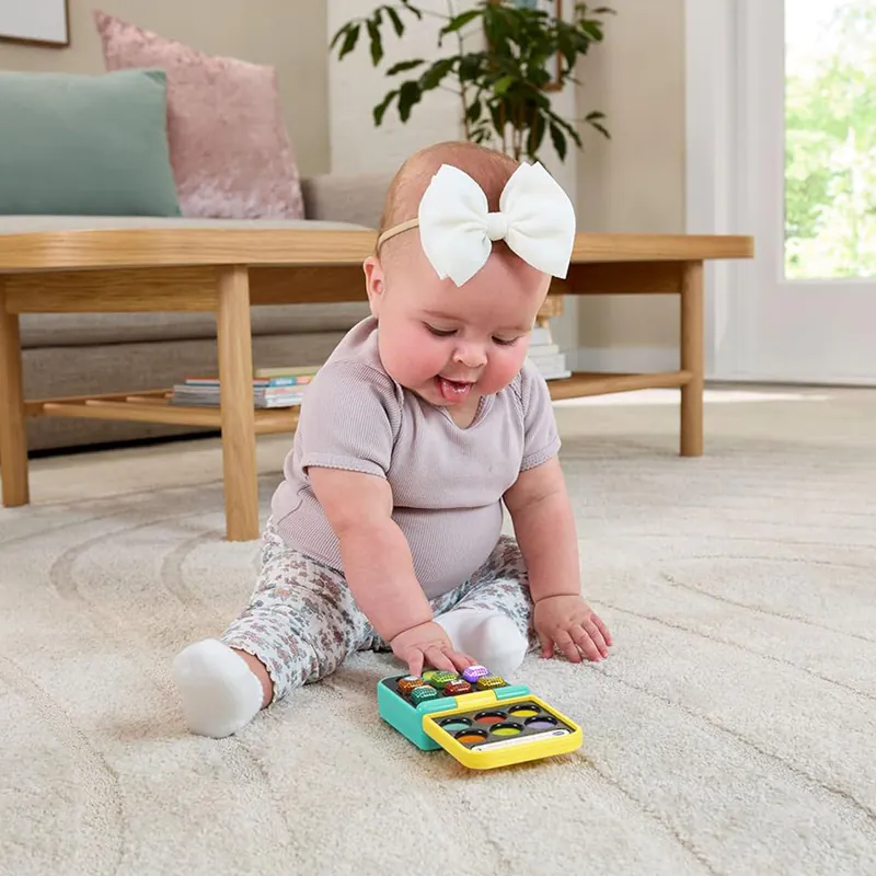 【Vtech】 寶寶手機鑰匙學習組｜聲光玩具、寶寶學習、感官刺激、固齒器、兒童節禮物-細節圖3