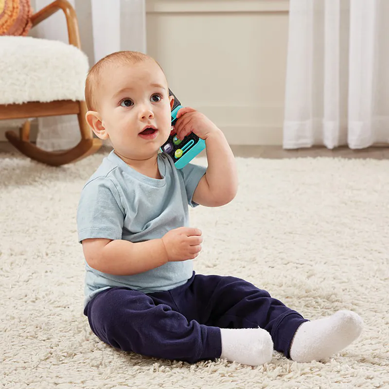 【Vtech】 寶寶手機鑰匙學習組｜聲光玩具、寶寶學習、感官刺激、固齒器、兒童節禮物-細節圖4