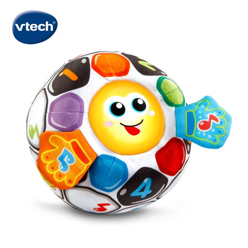 【Vtech】音樂互動丟丟足球｜足球玩具、寶寶足球、布球、丟丟球、兒童節禮物-細節圖3
