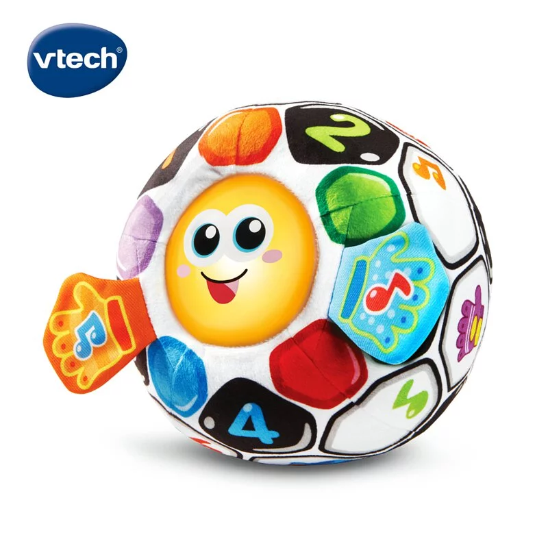 【Vtech】音樂互動丟丟足球｜足球玩具、寶寶足球、布球、丟丟球、兒童節禮物-細節圖4