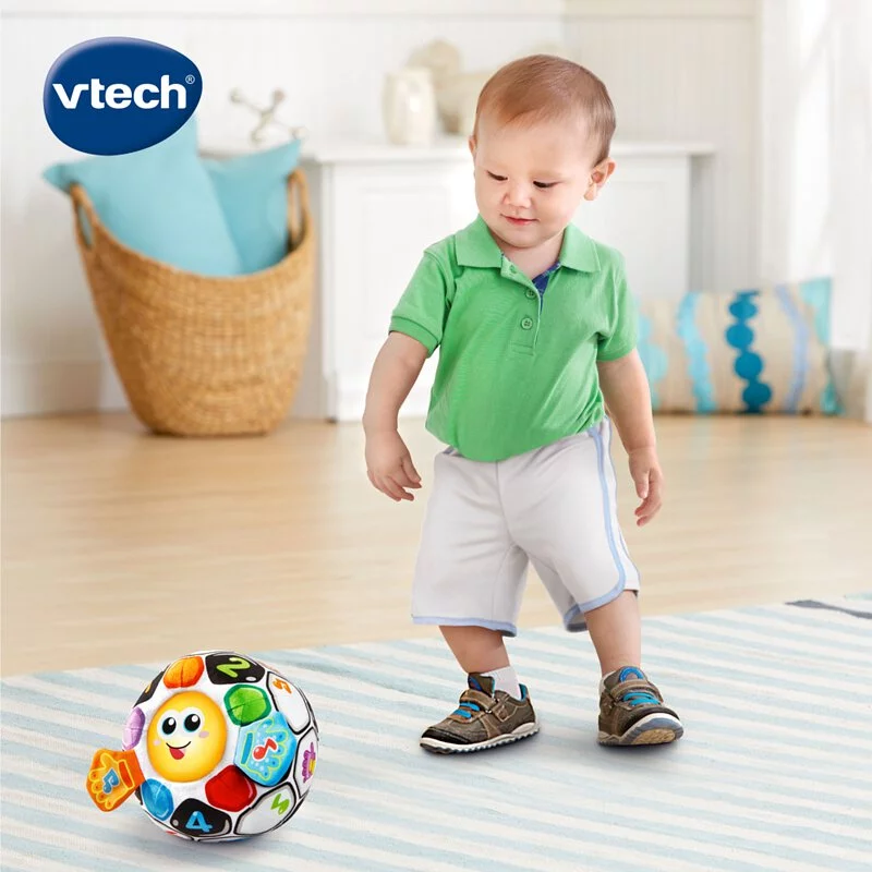 【Vtech】音樂互動丟丟足球｜足球玩具、寶寶足球、布球、丟丟球、兒童節禮物-細節圖7