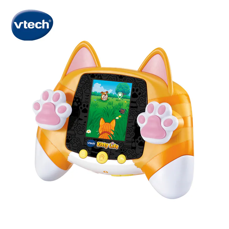 【Vtech】貓咪寵物互動遊戲機｜2色｜寵物貓、掌上遊戲、遊戲機-細節圖4