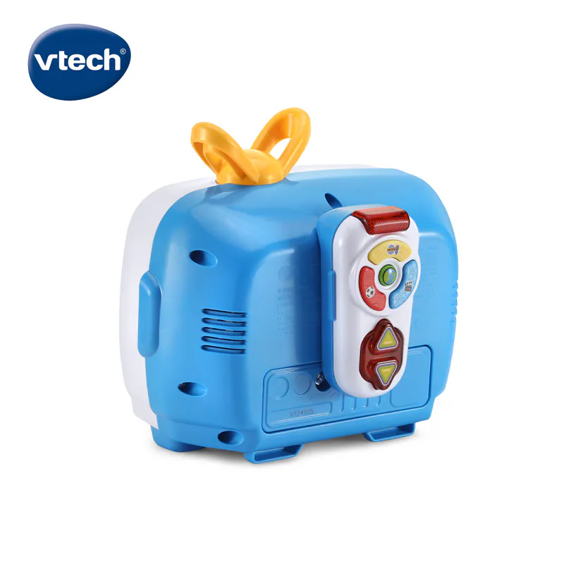 【Vtech】雙語互動遙控學習小電視｜雙語節目(英文/西班牙文)｜聲光玩具 益智學習 雙語 小電視 兒童節禮物-細節圖4