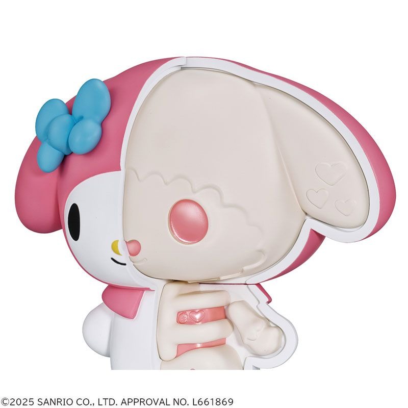 【Funbox Toys】三麗鷗解體拼圖模型｜美樂蒂、酷洛米｜高約11.8CM-細節圖4