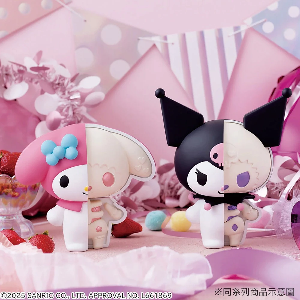 【Funbox Toys】三麗鷗解體拼圖模型｜美樂蒂、酷洛米｜高約11.8CM-細節圖10