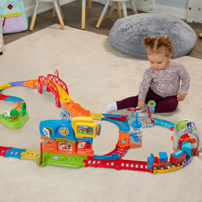 【Vtech】嘟嘟車系列-森林電動火車鐵路軌道組｜聲光玩具、益智學習、音樂、火車、軌道、鐵路、兒童節禮物-細節圖2