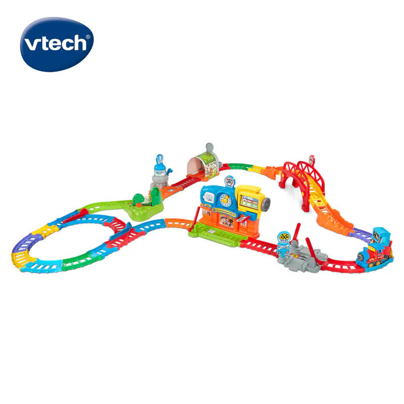 【Vtech】嘟嘟車系列-森林電動火車鐵路軌道組｜聲光玩具、益智學習、音樂、火車、軌道、鐵路、兒童節禮物-細節圖4
