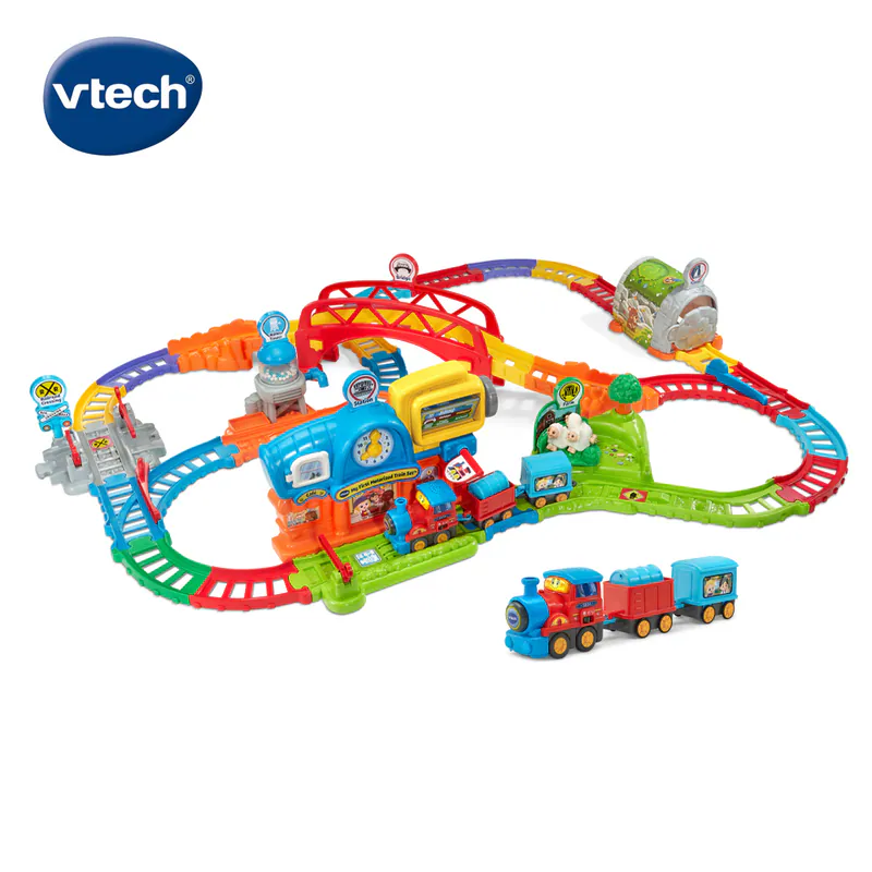 【Vtech】嘟嘟車系列-森林電動火車鐵路軌道組｜聲光玩具、益智學習、音樂、火車、軌道、鐵路、兒童節禮物-細節圖9