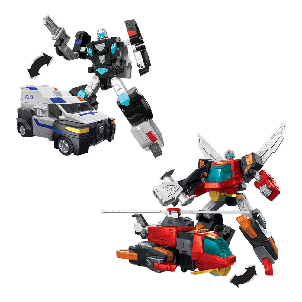 【TOMICA】衝鋒戰士｜ 星焰司令、星鑽重鐵、奈特X、星刃旋翼&星熠警探套組、小龐X｜變形機器人-細節圖6