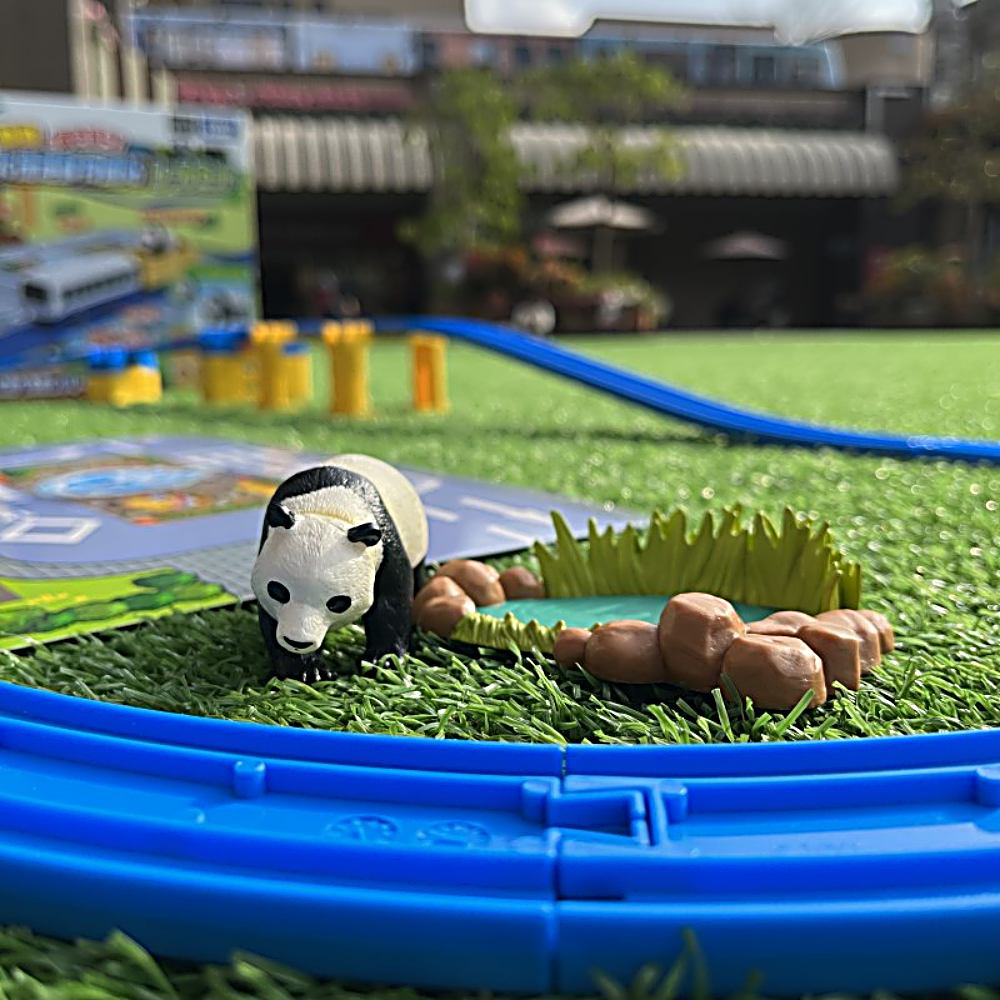 【TAKARA TOMY】鐵道王國 台北捷運動物園站遊戲組 PLARAIL(TP90194)-細節圖7