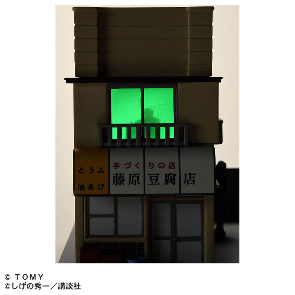 【TOMICA】Premium Unlimited 頭文字D 藤原豆腐店場景組-細節圖7