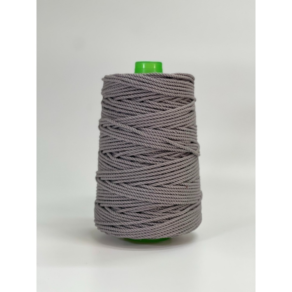 500克裝 三股3mm 30色以上台灣製天然純棉線 棉繩(MACRAME用線、手工藝編織、彩色棉繩、DIY、包裝)-規格圖1