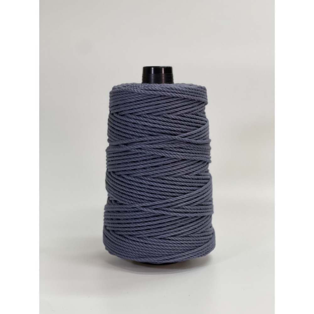 100克裝 三股3mm 30色以上台灣製天然純棉線 棉繩(MACRAME用線、手工藝編織、彩色棉繩、DIY、包裝)-規格圖1