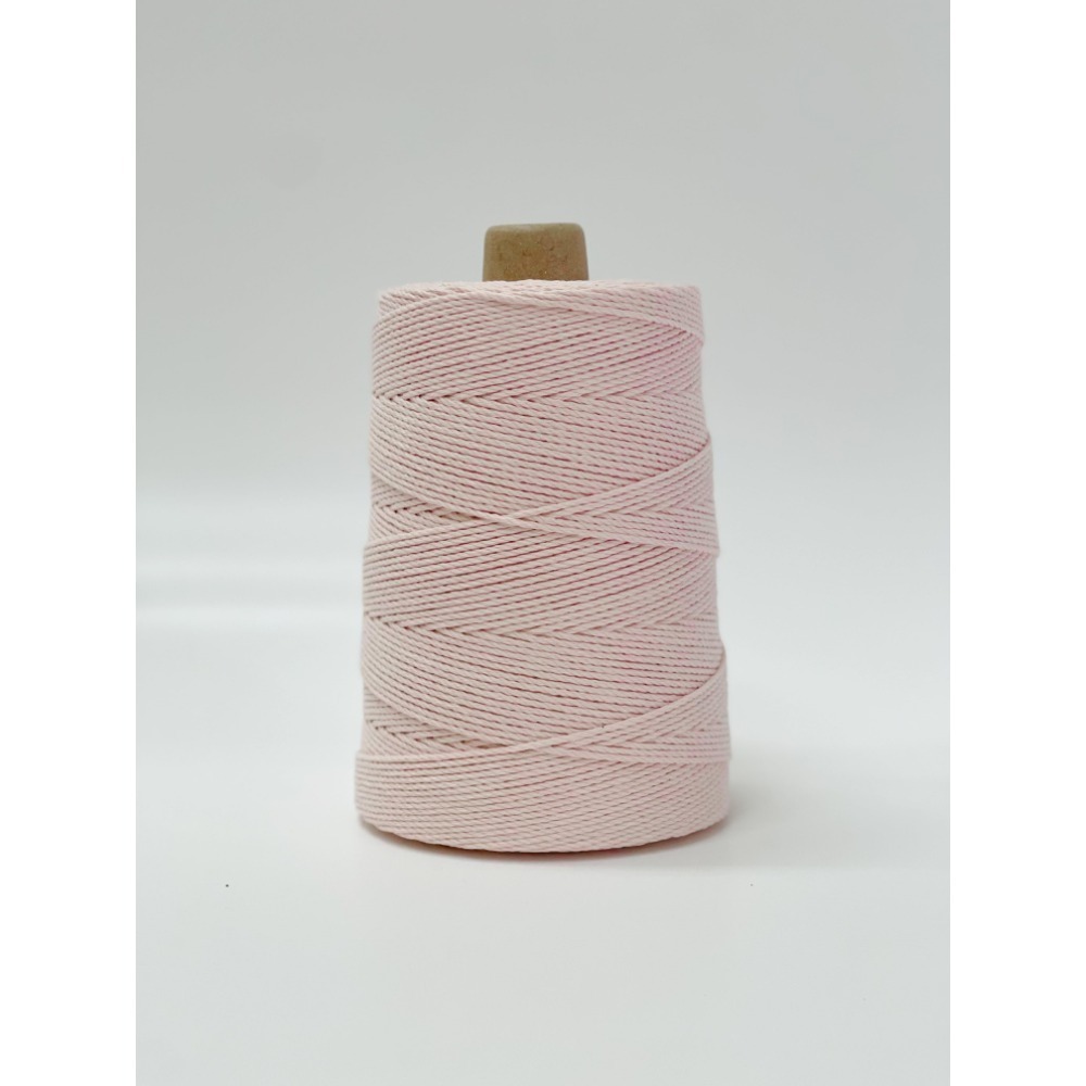 100克裝 三股2mm 30色以上台灣製天然純棉線 棉繩(MACRAME用線、手工藝編織、彩色棉繩、DIY、包裝)-規格圖1