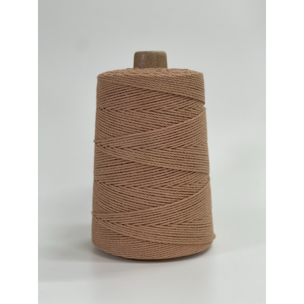 100克裝 三股2mm 30色以上台灣製天然純棉線 棉繩(MACRAME用線、手工藝編織、彩色棉繩、DIY、包裝)-規格圖1