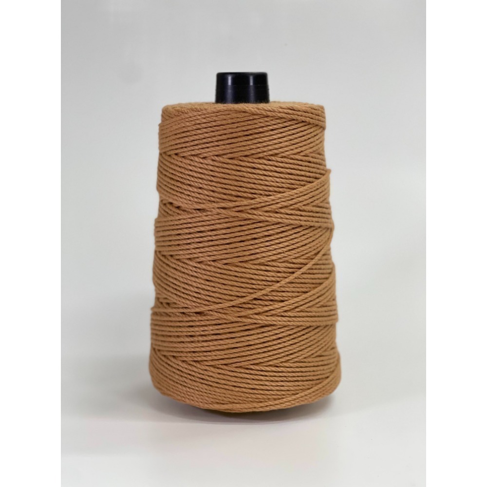 100克裝 三股2mm 30色以上台灣製天然純棉線 棉繩(MACRAME用線、手工藝編織、彩色棉繩、DIY、包裝)-規格圖1