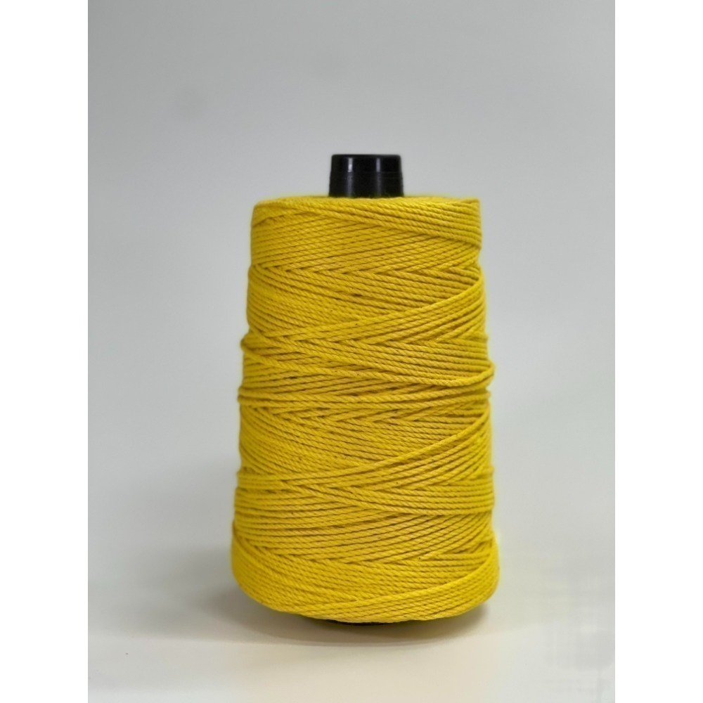 250克裝 三股2mm 30色以上台灣製天然純棉線 棉繩(MACRAME用線、手工藝編織、彩色棉繩、DIY、包裝)-規格圖1