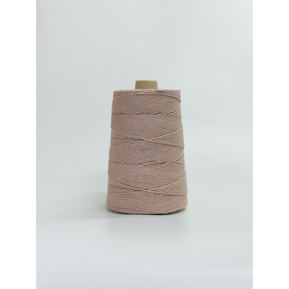 250克裝 三股2mm 30色以上台灣製天然純棉線 棉繩(MACRAME用線、手工藝編織、彩色棉繩、DIY、包裝)-規格圖1