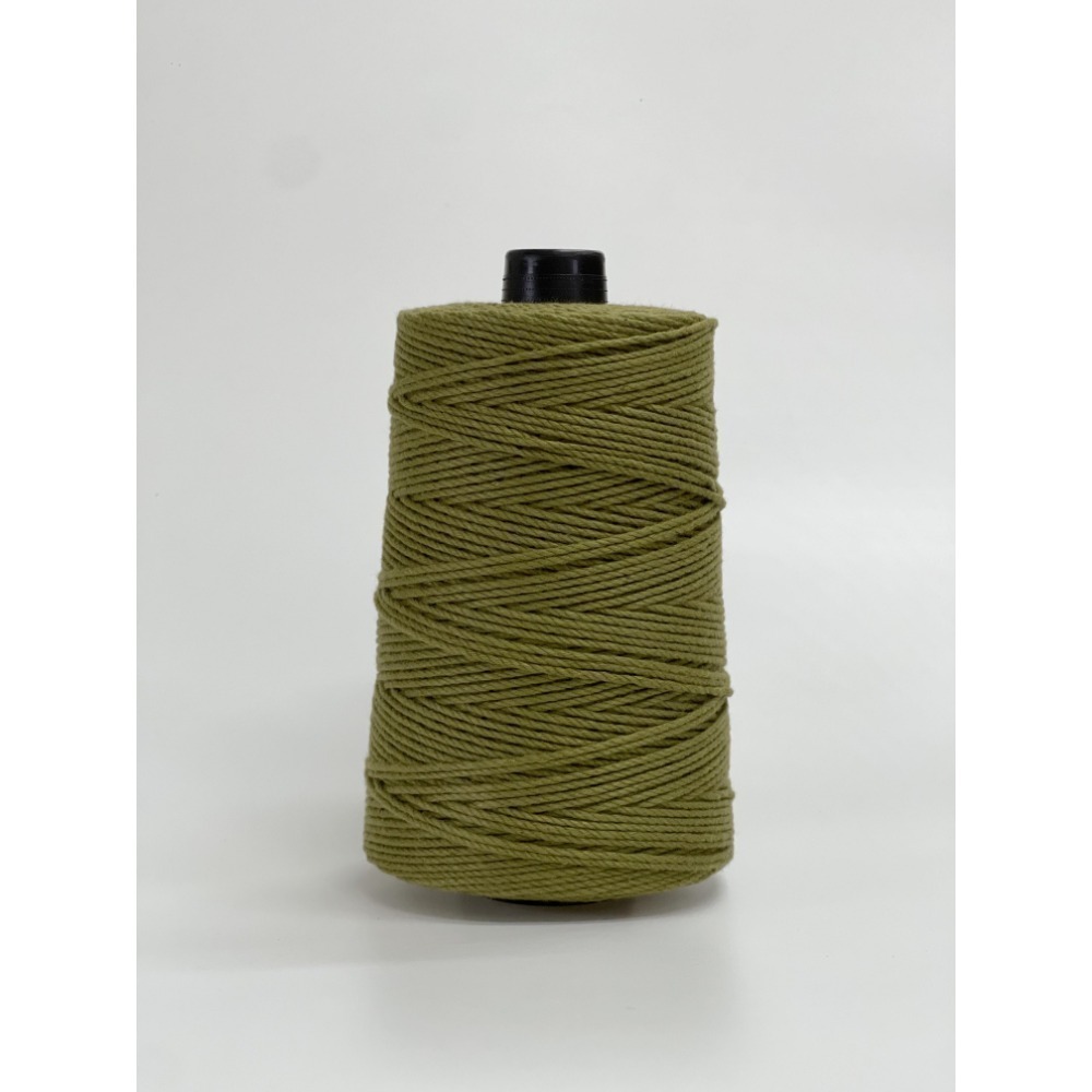 250克裝 三股2mm 30色以上台灣製天然純棉線 棉繩(MACRAME用線、手工藝編織、彩色棉繩、DIY、包裝)-規格圖1