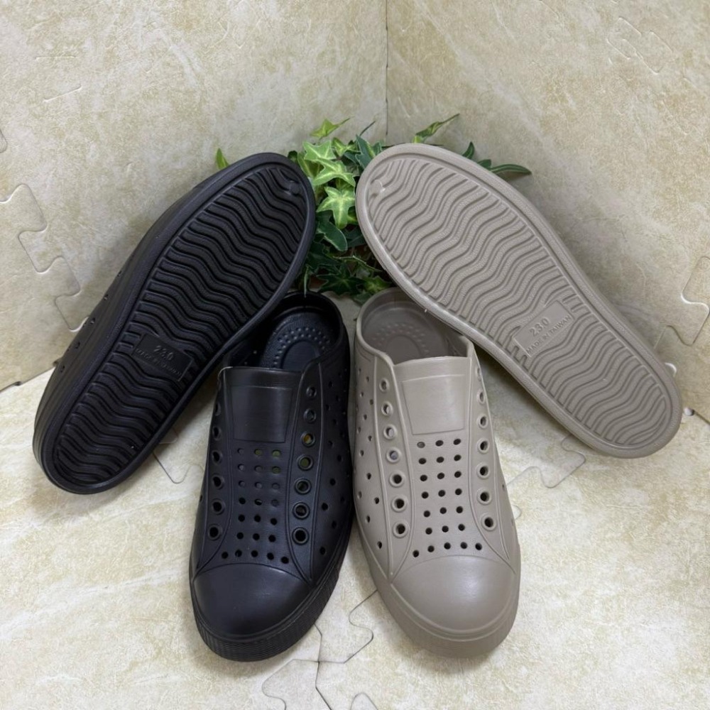 「鞋百貨」台灣製造 防水鞋 洞洞鞋 雨鞋 懶人鞋 洞洞懶人鞋 拖鞋 情侶鞋 園丁鞋-細節圖2