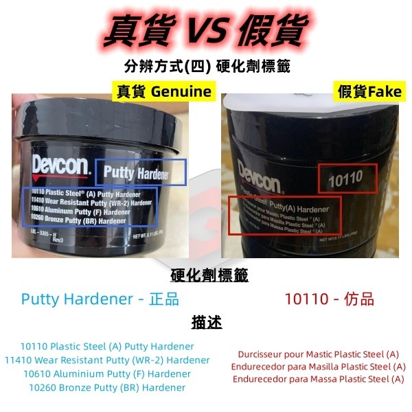 美國大廠 DEVCON 德維康 10610(F) 鋁質修補劑 環氧樹脂第一品牌-細節圖4