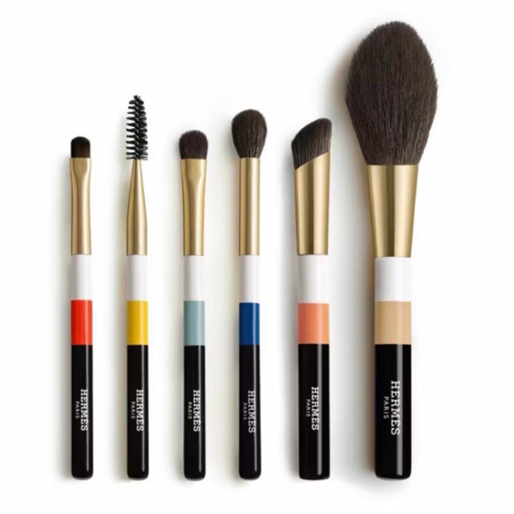 🧡【Hermès 愛馬仕】Les Pinceaux Hermès Les Voyageurs 旅行彩妝刷具組-細節圖3