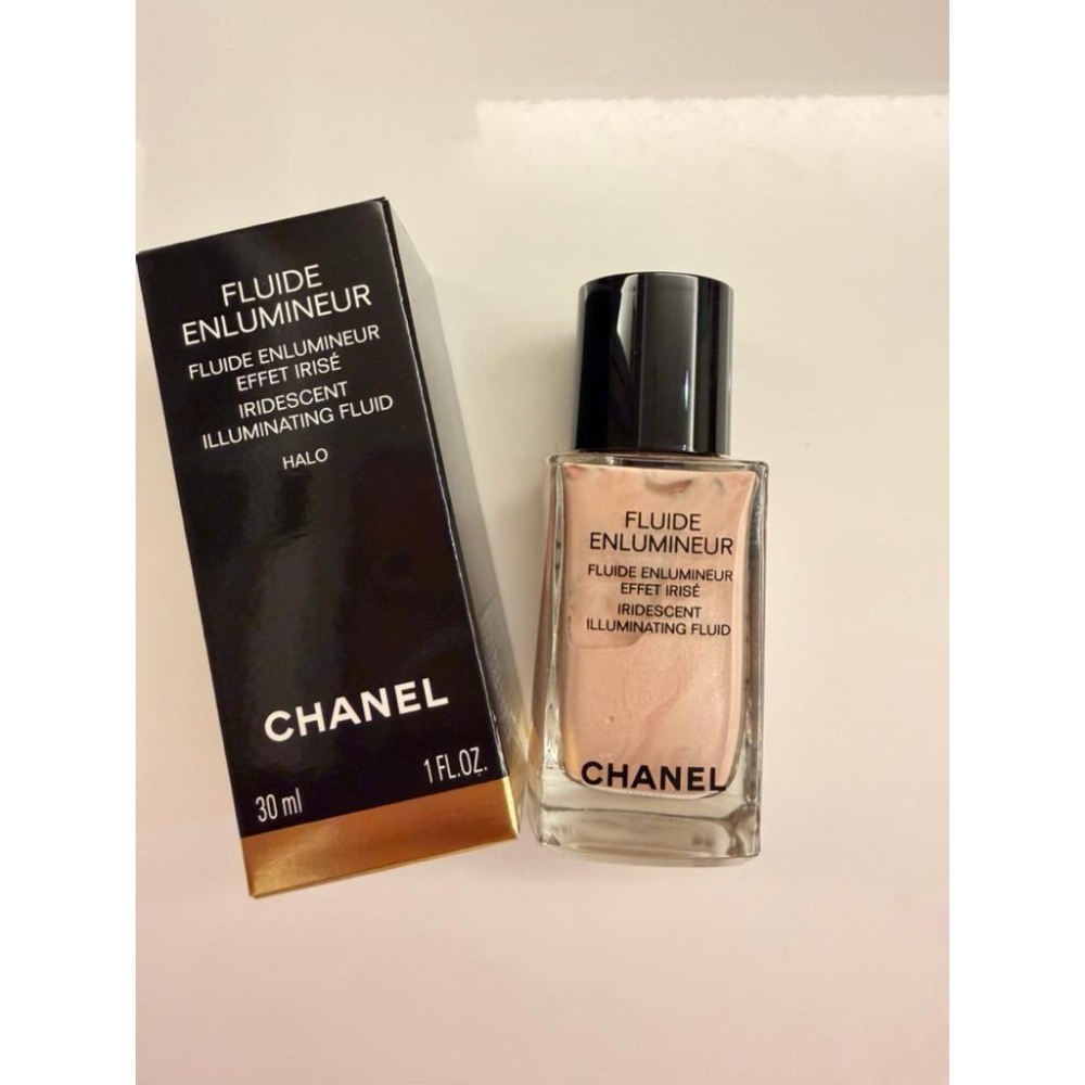 🌸【全新正品】CHANEL 香奈兒 幻采煥采亮顏露 HALO｜微光珠澤・自然光澤底妝・立體提亮妝感-細節圖2