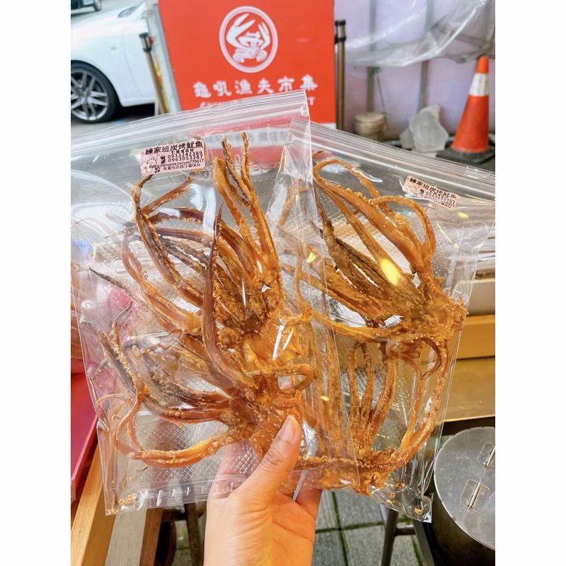 練家班炭烤魷魚（魷魚頭）2片-細節圖3