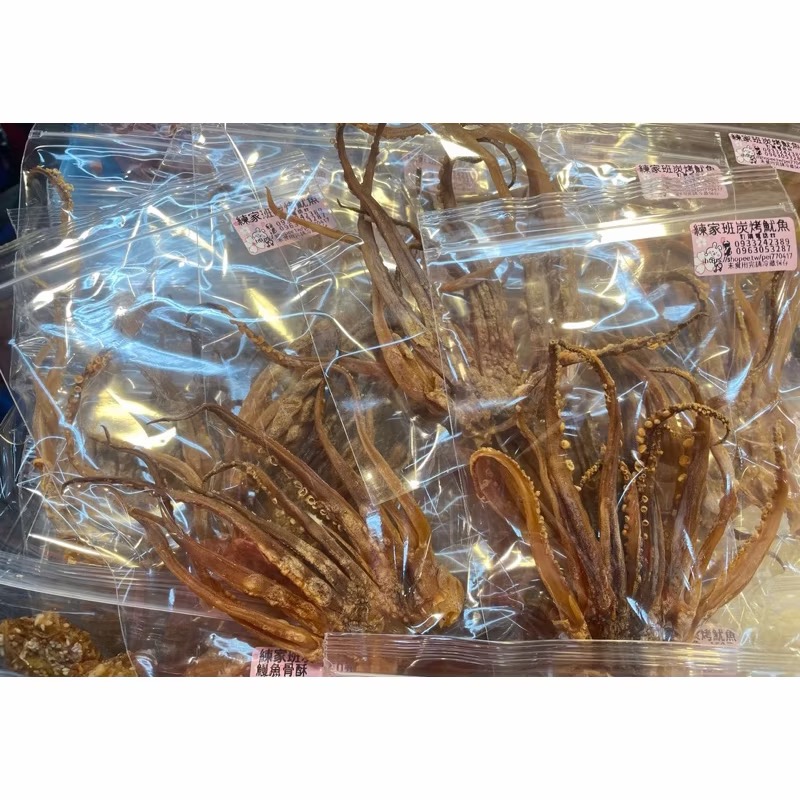 練家班炭烤魷魚（天然魷魚頭一片）-細節圖4