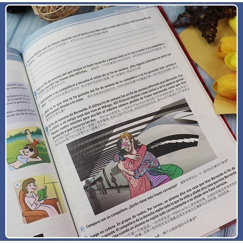 【台灣發貨】ELE Actual 現代版A2（簡體書）  第二版 交際西班牙語教程 適用於高校西班牙語專業 練習冊 西班-細節圖4