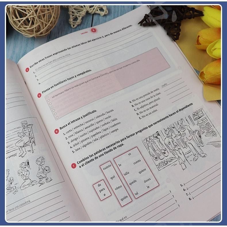 【台灣發貨】ELE Actual 現代版A2（簡體書）  第二版 交際西班牙語教程 適用於高校西班牙語專業 練習冊 西班-細節圖8