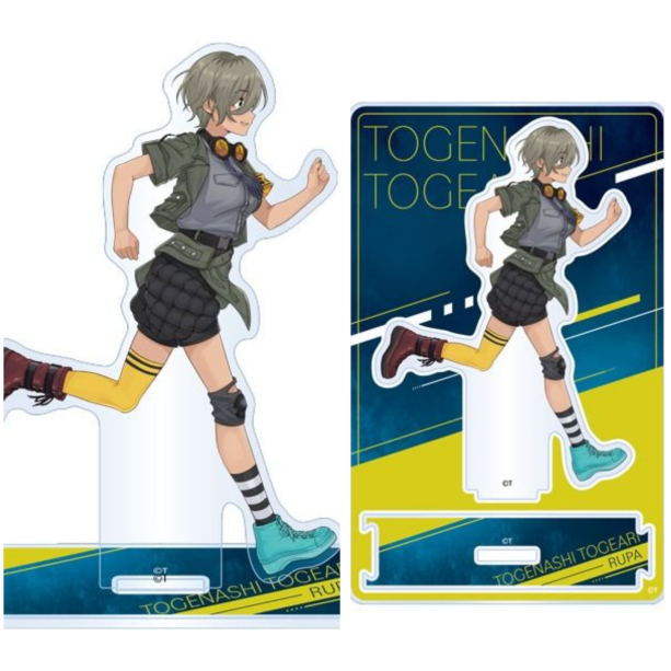 [次元之橋] 代購 東映 Girls Band Cry GBC 無刺有刺 可連接 奔跑壓克力立牌-規格圖1