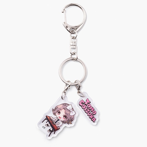 [次元之橋] 代購 東映 Girls Band Cry GBC 無刺有刺 鑽石星塵 歌声よおこれ 2連壓克力鑰匙圈-規格圖1