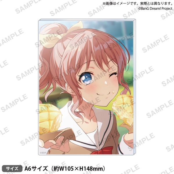 [次元之橋] 6月預購 BanG Dream 信澤收展 第2彈 壓克力板 Poppin Party-規格圖1