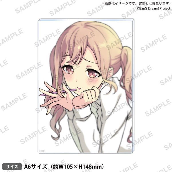 [次元之橋] 6月預購 BanG Dream 信澤收展 第2彈 壓克力板 Poppin Party-規格圖1