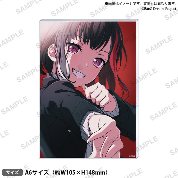 [次元之橋] 6月預購 BanG Dream 信澤收展 第2彈 壓克力板 Afterglow-規格圖1