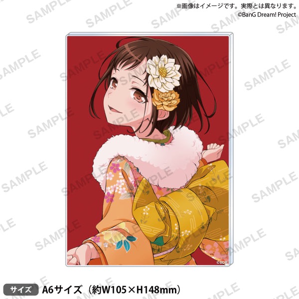 [次元之橋] 6月預購 BanG Dream 信澤收展 第2彈 壓克力板 Afterglow-規格圖1