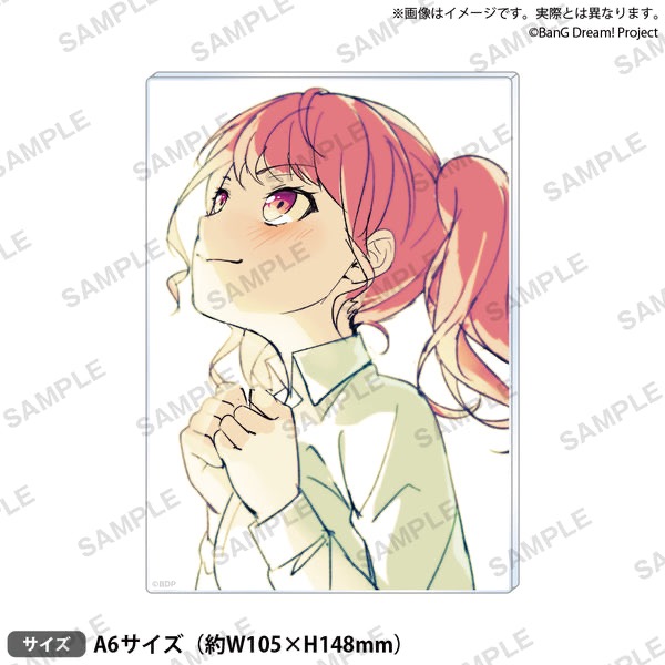 [次元之橋] 6月預購 BanG Dream 信澤收展 第2彈 壓克力板 Pastel Palettes-規格圖1