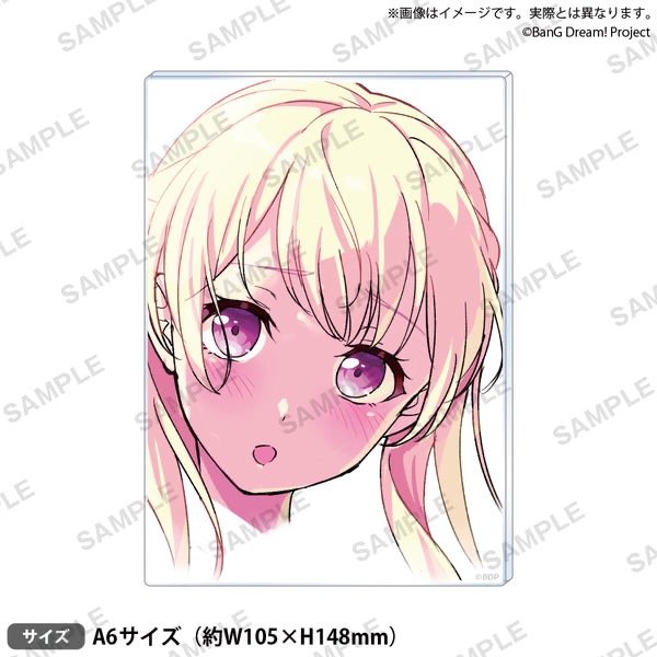 [次元之橋] 6月預購 BanG Dream 信澤收展 第2彈 壓克力板 Pastel Palettes-規格圖1