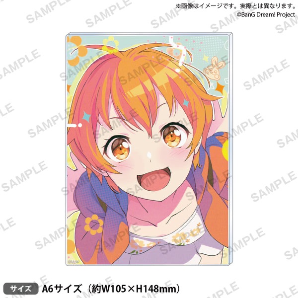 [次元之橋] 6月預購 BanG Dream 信澤收展 第2彈 壓克力板 Hello， Happy World!-規格圖1