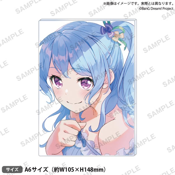 [次元之橋] 6月預購 BanG Dream 信澤收展 第2彈 壓克力板 Hello， Happy World!-規格圖1