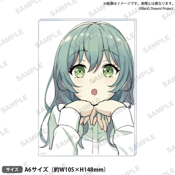 [次元之橋] 6月預購 BanG Dream 信澤收展 第2彈 壓克力板 RAISE A SUILEN-規格圖1