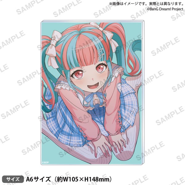 [次元之橋] 6月預購 BanG Dream 信澤收展 第2彈 壓克力板 RAISE A SUILEN-規格圖1