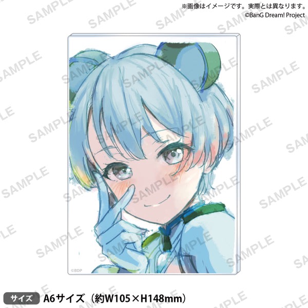 [次元之橋] 6月預購 BanG Dream 信澤收展 第2彈 壓克力板 夢限大みゅーたいぷ-規格圖1