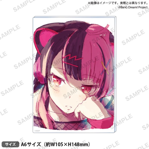 [次元之橋] 6月預購 BanG Dream 信澤收展 第2彈 壓克力板 夢限大みゅーたいぷ-規格圖1