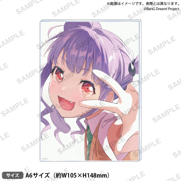 [次元之橋] 6月預購 BanG Dream 信澤收展 第2彈 壓克力板 Roselia-規格圖1