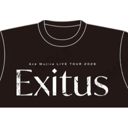 [次元之橋] 4月預購 BanG Dream Ave Mujica LIVE TOUR 2026 Exitus 短T-細節圖2