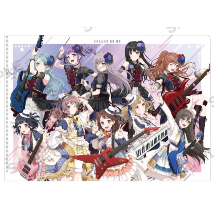 [次元之橋] 4月預購 BanG Dream Poppin Party Roselia 合同 LIVE 資料夾-細節圖2